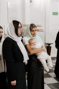 Rodzina podczas ceremonii