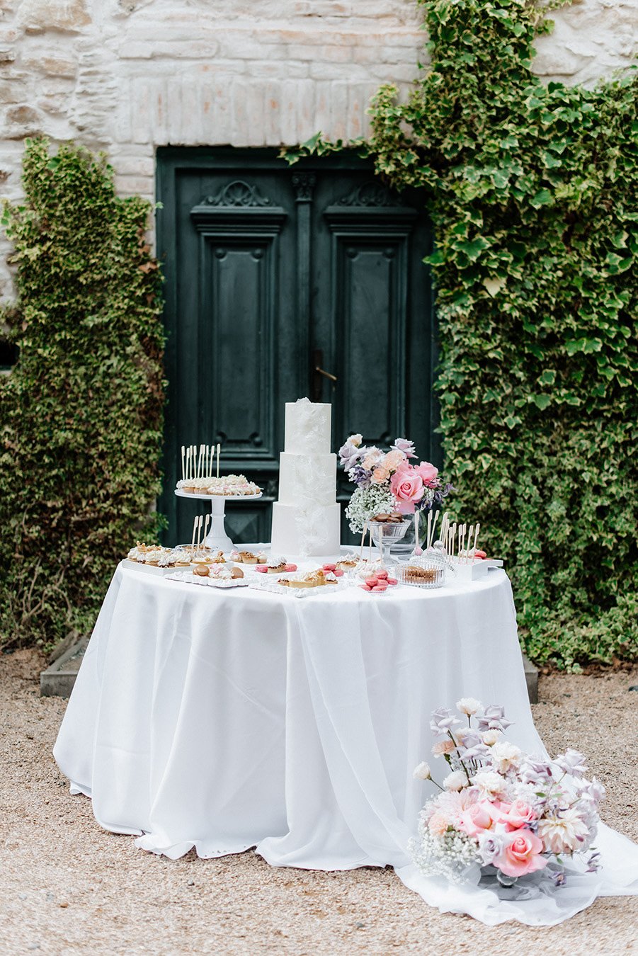 Panna Młoda z rodzicami